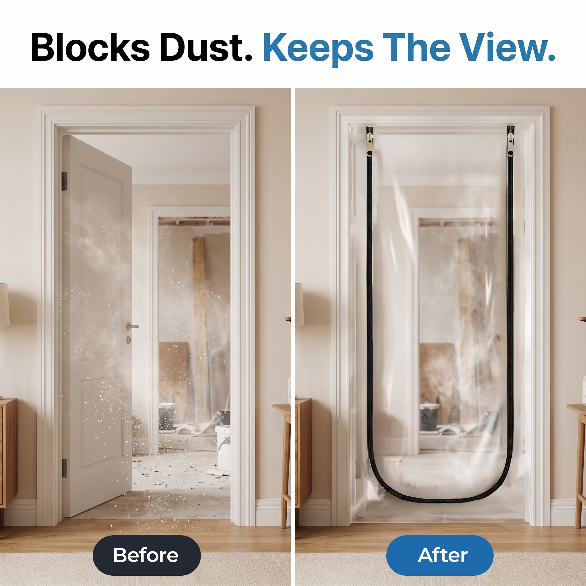 Dust-proof PVC Curtain, partitioning Door Curtain AP1503