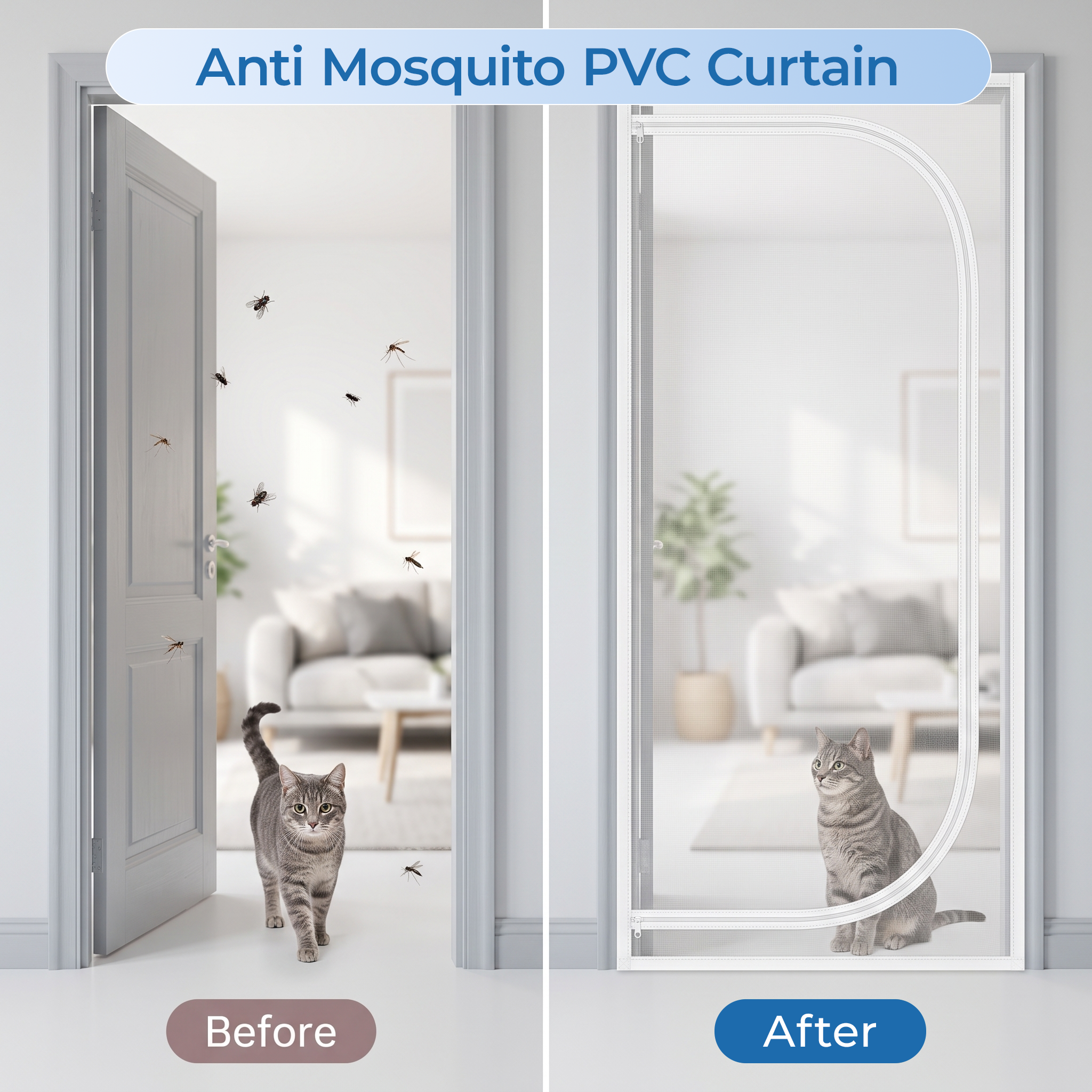 Anti-Mosquito PVC curtain AP1504