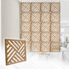 Acepunch Diagonal Stripes Lavish Hanging Wooden DIY Curtain / Room Divider - AP1291