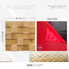 Acepunch Artistic 3D Mosaic Premium Wood Wall Art Panel  30 x 30cm (12 x 12in) AP1254