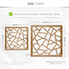 Acepunch Scattered Timber Exclusive Hanging Wooden DIY Curtain / Room Divider - AP1290