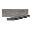 Acepunch Ash Wood Rubber Wall Self-Adhesive Textured Finish Premium Baseboard Trim - AP1376