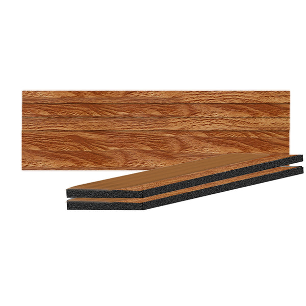 Acepunch Classic Rubber Wall Self-Adhesive Textured Finish Premium Baseboard Trim - AP1380