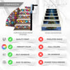 Acepunch Moroccan Pattern Self-Adhesive Stairscase Sticker Strips - AP1409