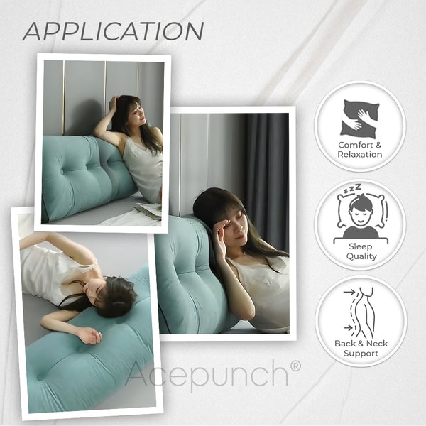 Acepunch Reading Wedge Pillow Comfortable Ergonomic Cushion - KK1419