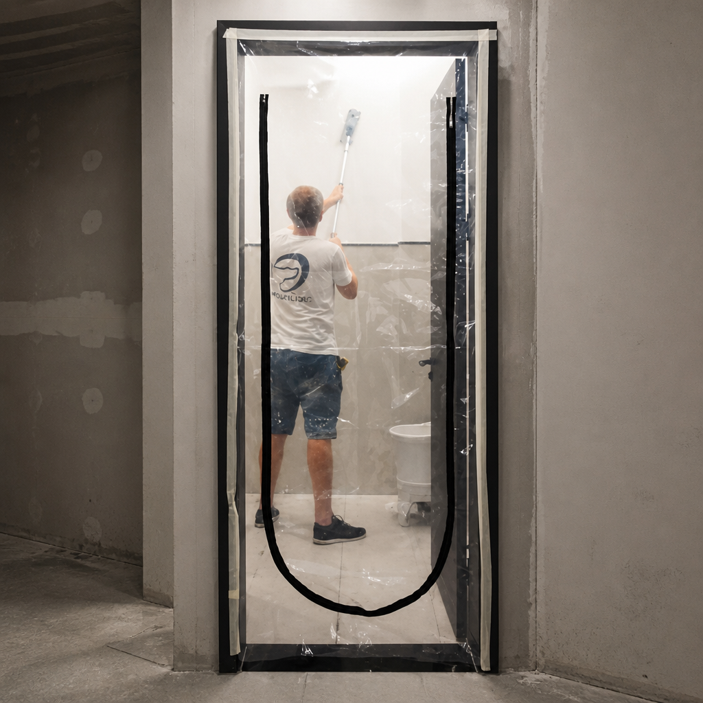 Acepunch PVC Curtain Dust-proof partitioning U-Shape Door Curtain  AP1503