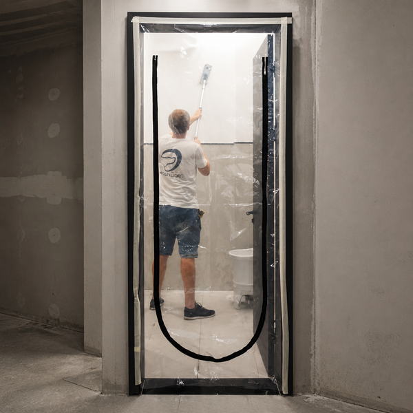 Acepunch PVC Curtain Dust-proof partitioning U-Shape Door Curtain  AP1503