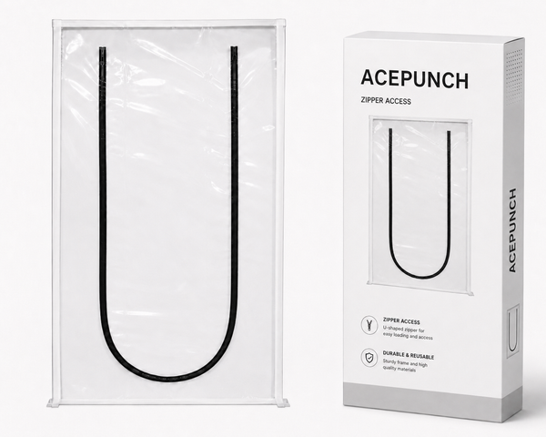 Acepunch PVC Curtain Dust-proof partitioning U-Shape Door Curtain  AP1503