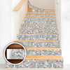 Acepunch Stone Pattern Self-Adhesive Stairscase Sticker Strips - AP1412