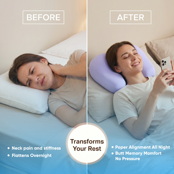 Acepunch 3D Memory Foam Butt Shaped Pillow AP1501