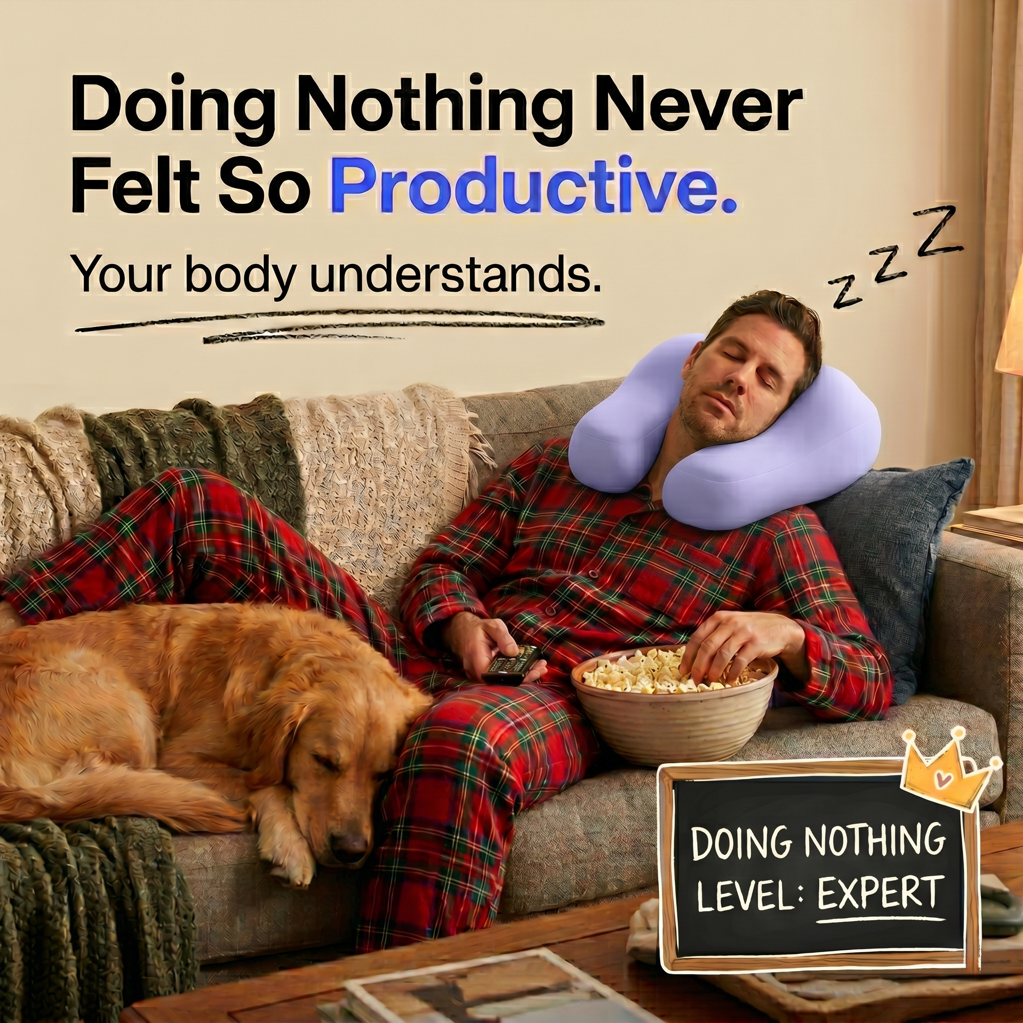 Acepunch 3D Memory Foam Butt Shaped Pillow AP1501