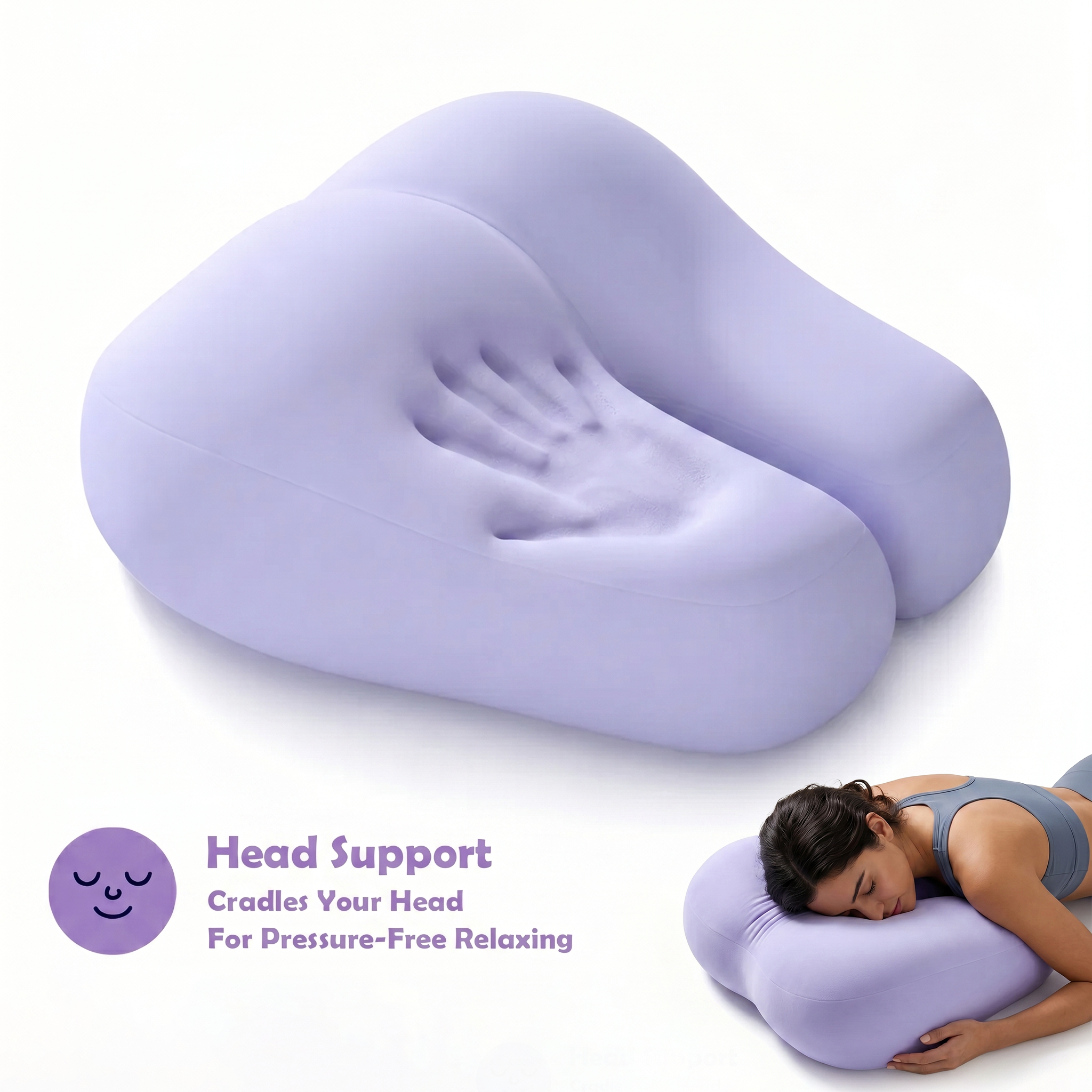 Acepunch 3D Memory Foam Butt Shaped Pillow AP1501
