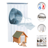 Acepunch PVC Strip Curtain for Dogs and Animals - Waterproof, Superior Dust and Thermal Insulation - KK1465-01