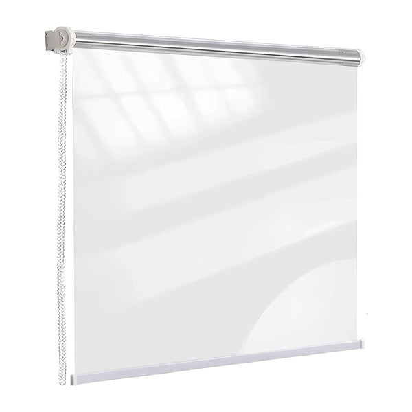 Acepunch Secured Clear PVC Roller Blinds Curtains - Waterproof, Superior Dust and Theramal Insulation - AP1452