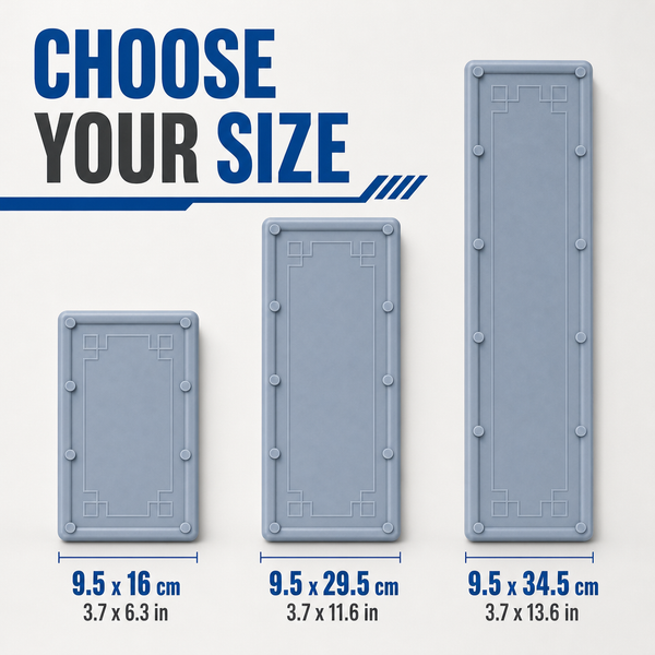 Acepunch PVC Strip Curtain Stabilizer – Bottom Weight Plates for Vinyl Strip Doors AP1505
