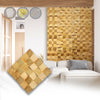 Acepunch Genuine 3D Geometric Style Wooden Wall Art Panel 30 x 30cm (12 x 12in) AP1234