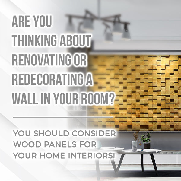 Acepunch Artistic 3D Mosaic Premium Wood Wall Art Panel  30 x 30cm (12 x 12in) AP1254