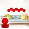 Acepunch Adhesive Velcro Mix And Match Hexagon Felt Wall Panel AP1224