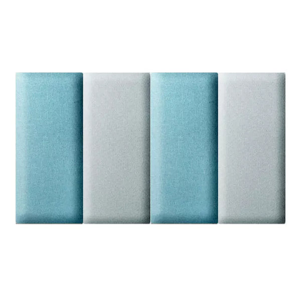 Acepunch Color Combination Luxury Leather Fabric Cotton Wall Anti Collision Headboard - AP1367