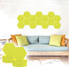 Acepunch Adhesive Velcro Mix And Match Hexagon Felt Wall Panel AP1224