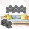 Acepunch Adhesive Velcro Mix And Match Hexagon Felt Wall Panel AP1224