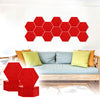 Acepunch Adhesive Velcro Mix And Match Hexagon Felt Wall Panel AP1224