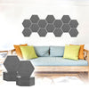 Acepunch Adhesive Velcro Mix And Match Hexagon Felt Wall Panel AP1224