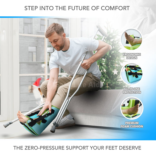 Heel Protector Cushion with Zero-Pressure Support | Pressure Relieving Pillow - MO30014