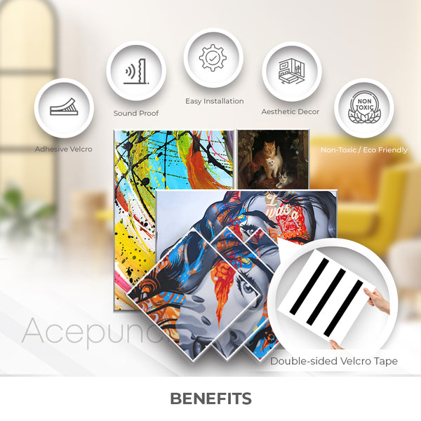 Acepunch Custom Velcro Felt Art Wall Panels AP1230