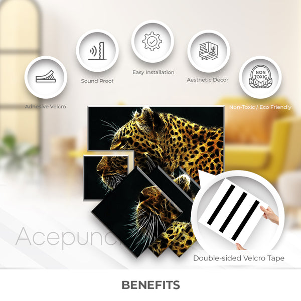 Acepunch Animal Velcro Felt Art Wall Panels AP1225