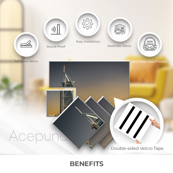 Acepunch City Velcro Felt Art Wall Panels AP1226