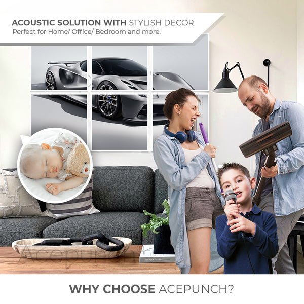 Acepunch Car Velcro Felt Art Wall Panels AP1227