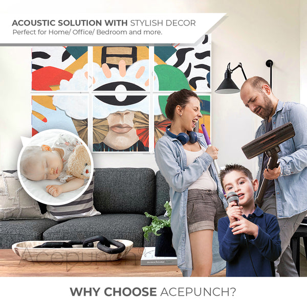 Acepunch Custom Velcro Felt Art Wall Panels AP1230