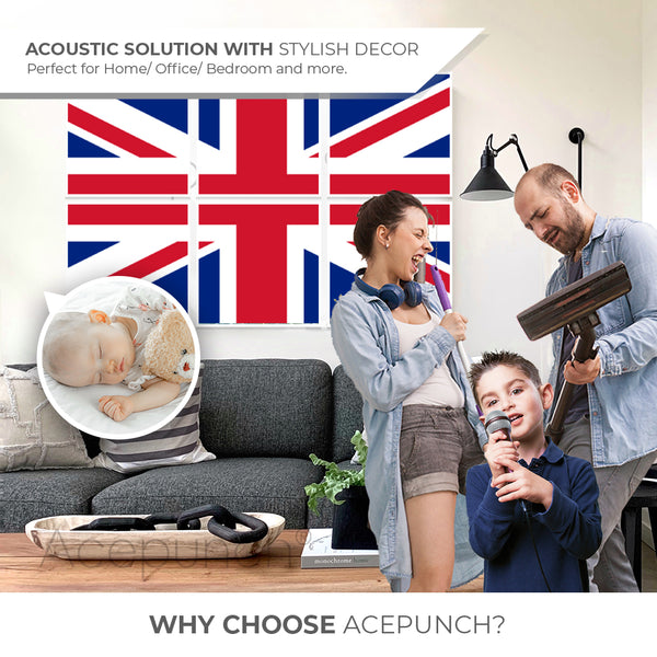 Acepunch Flag Velcro Felt Art Wall Panels AP1229