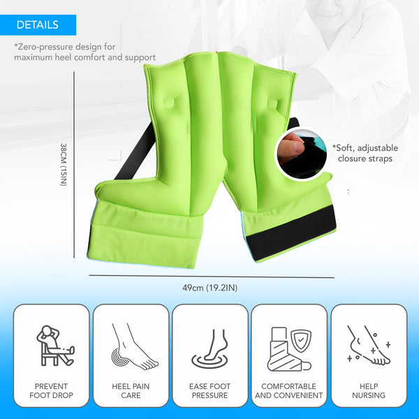 Heel Protector Cushion with Zero-Pressure Support | Pressure Relieving Pillow - MO30014