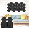 Acepunch Adhesive Velcro Mix And Match Hexagon Felt Wall Panel AP1224