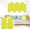 Acepunch Adhesive Velcro Mix And Match Hexagon Felt Wall Panel AP1224