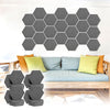 Acepunch Adhesive Velcro Mix And Match Hexagon Felt Wall Panel AP1224