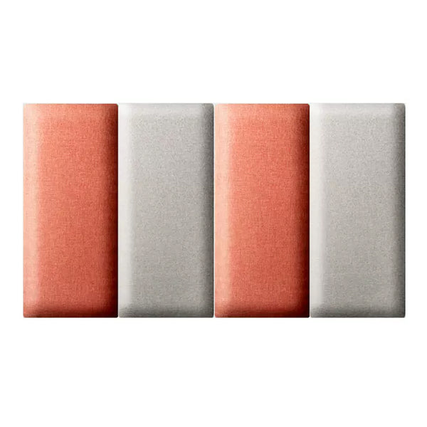 Acepunch Color Combination Luxury Leather Fabric Cotton Wall Anti Collision Headboard - AP1367
