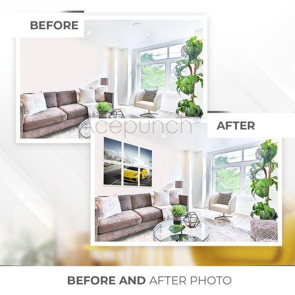 Acepunch Car Velcro Felt Art Wall Panels AP1227