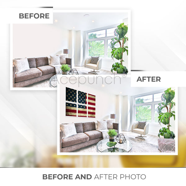 Acepunch Flag Velcro Felt Art Wall Panels AP1229