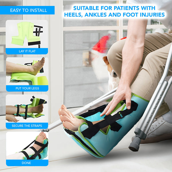 Heel Protector Cushion with Zero-Pressure Support | Pressure Relieving Pillow - MO30014