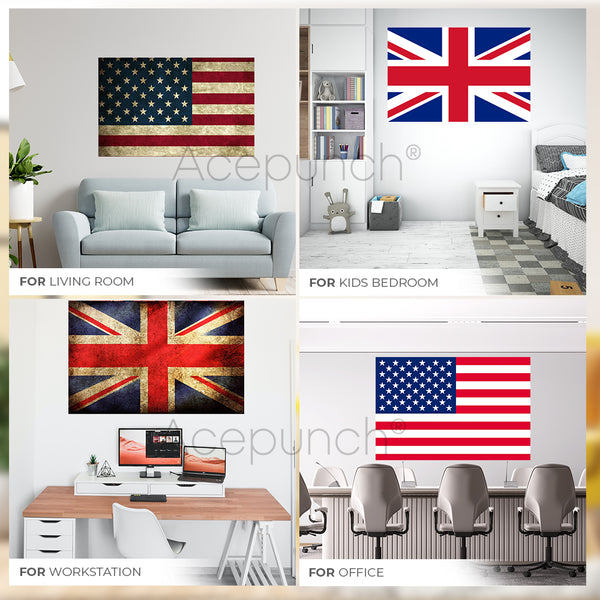 Acepunch Flag Velcro Felt Art Wall Panels AP1229