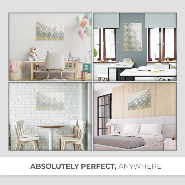 Acepunch 3D Multi-Color Geometric Wood Art Horizon AP1297