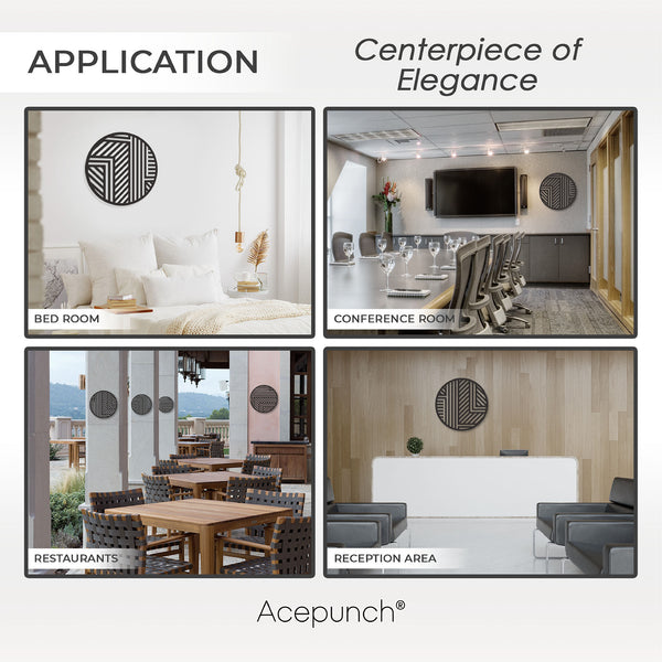 Acepunch Zen Wood Wall Art Decor AP1289