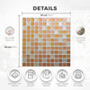Acepunch Peel N' Stick Citrusy Magic 3D Mosaic Imitation Epoxy Tile Backsplash AP1357
