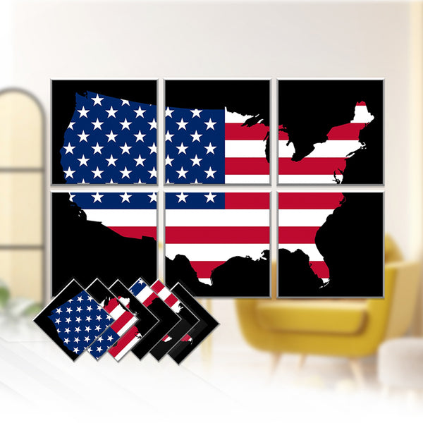 Acepunch Flag Velcro Felt Art Wall Panels AP1229