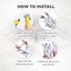 Acepunch Peel N' Stick Sea Breeze 3D Mosaic Imitation Epoxy Tile Backsplash AP1354
