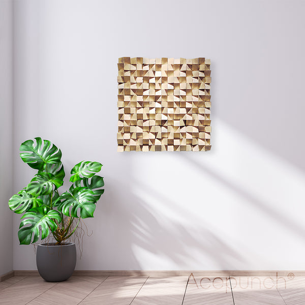Acepunch 3D Geometric Wood Art Hazelnut AP1295