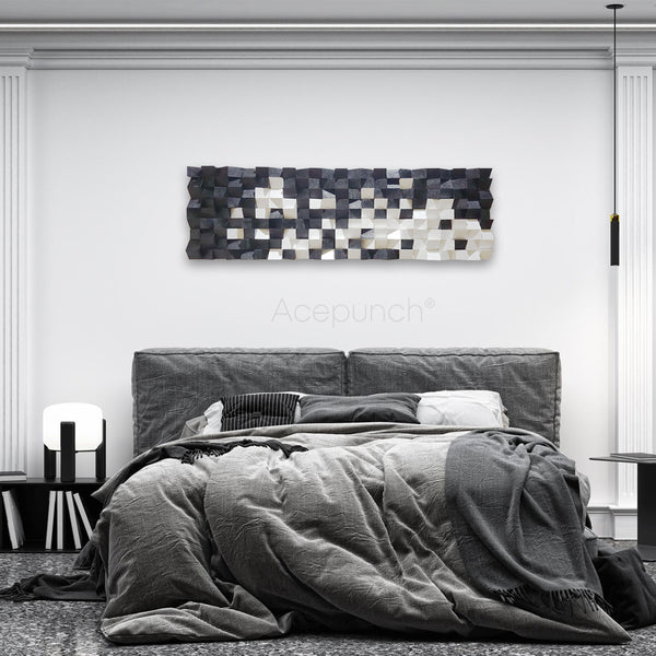 Acepunch 3D Multi-Color Geometric Wood Art Dalmatia AP1296